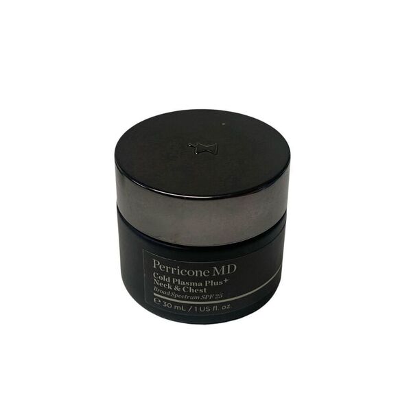 Perricone MD Cold Plasma Plus+ Neck & Chest Broad Spectrum SPF 25 1oz New No Box - Picture 1 of 2
